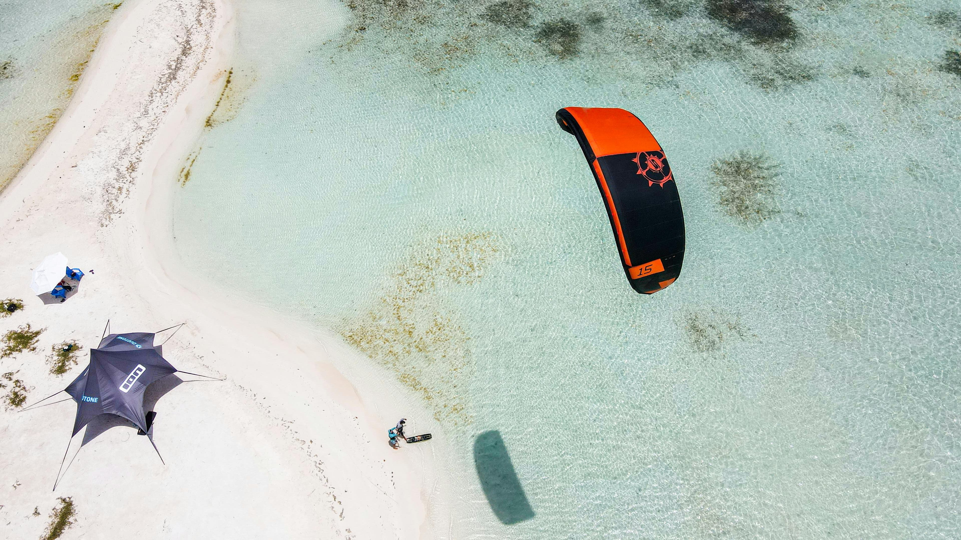 Athlete preparing for an event